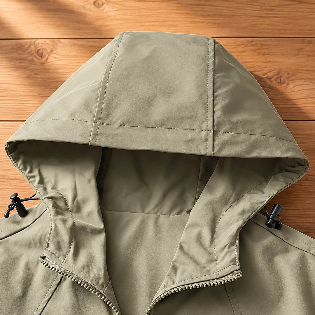 Simple Hooded Jacket
