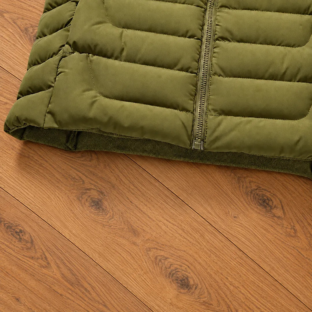 Simple Hooded Puffer Jacket