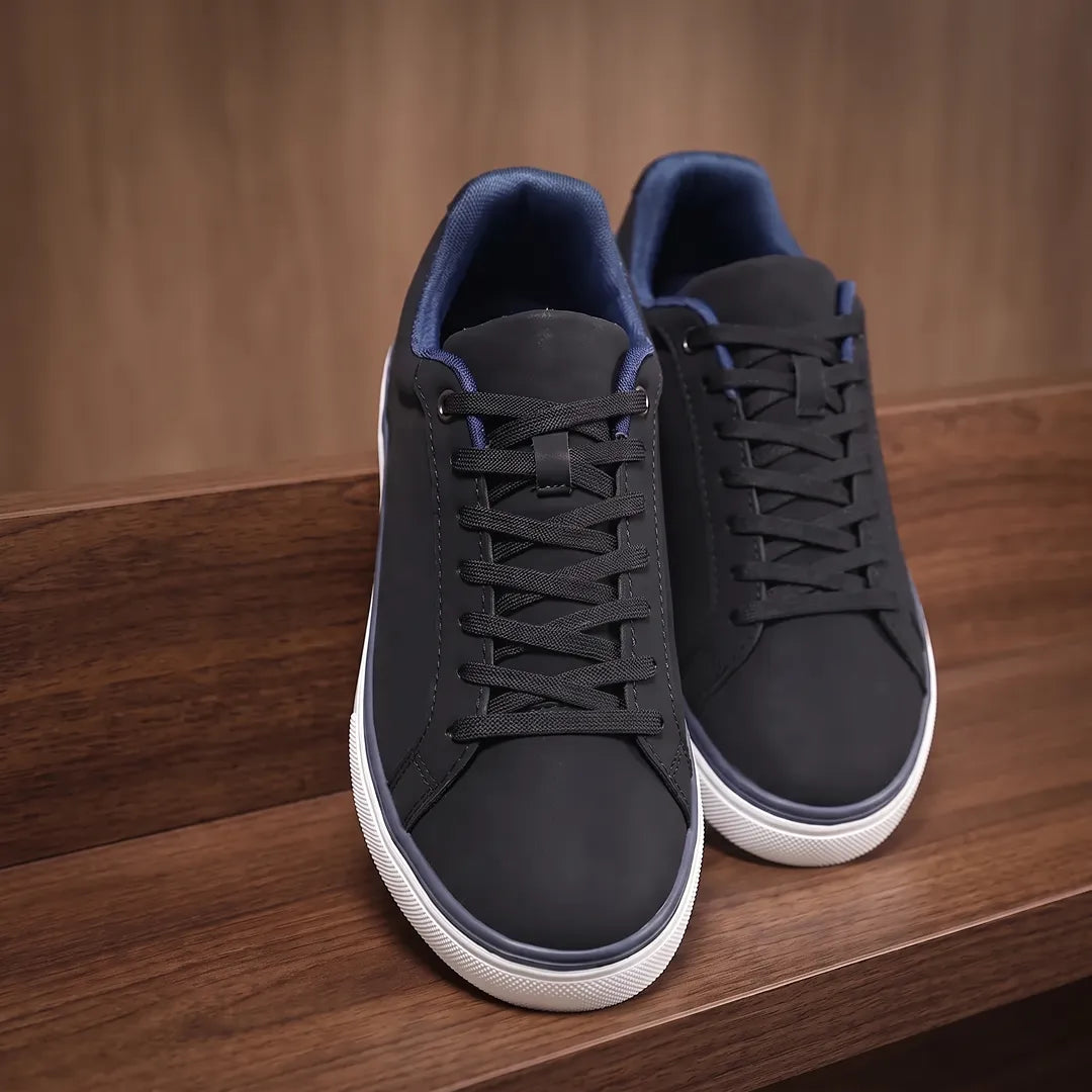 Simple Lace-Up Sneakers