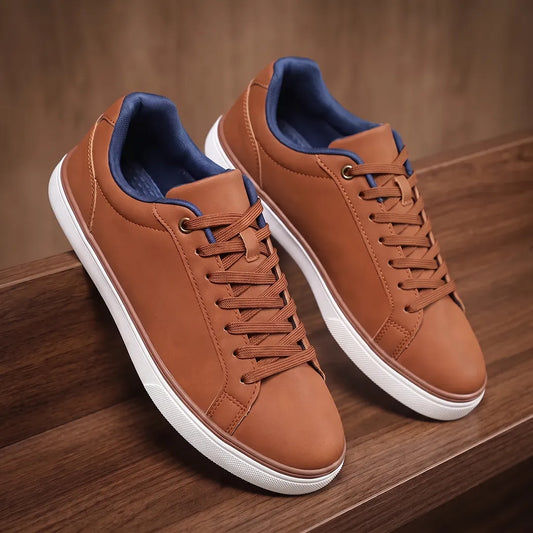 Simple Lace-Up Sneakers