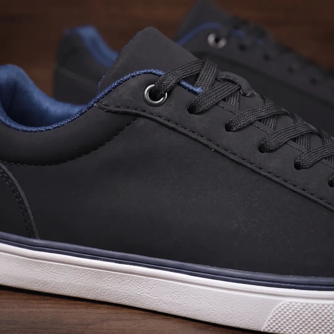 Simple Lace-Up Sneakers