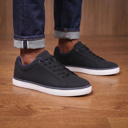 Simple Lace-Up Sneakers