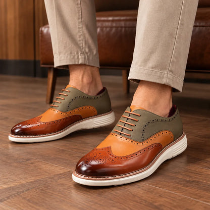 Smart Brogue Casual Shoes