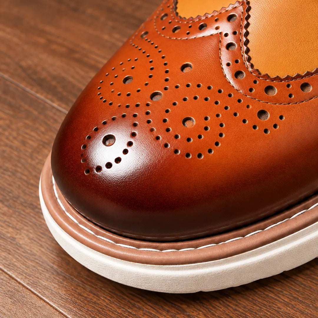 Smart Brogue Casual Shoes