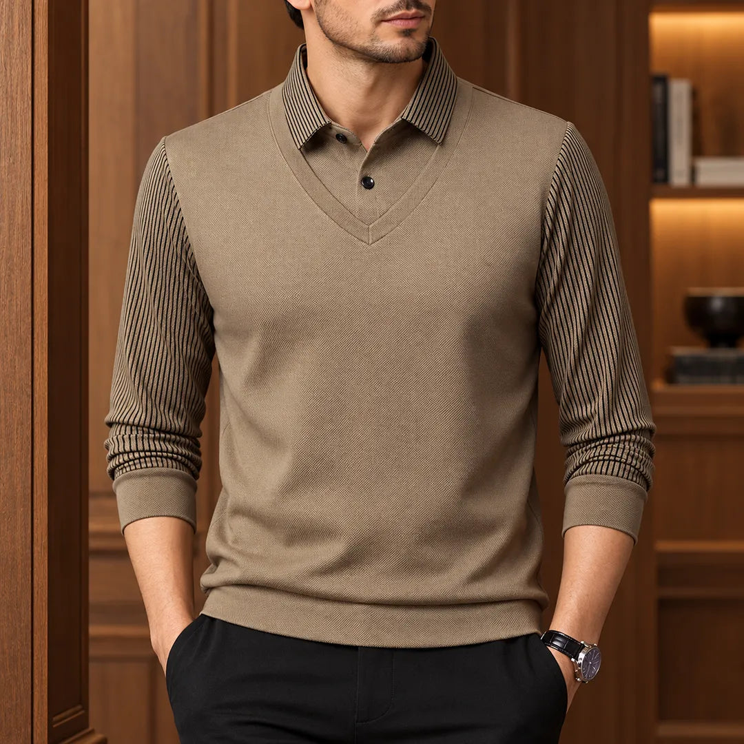 Smart Layered Polo Shirt