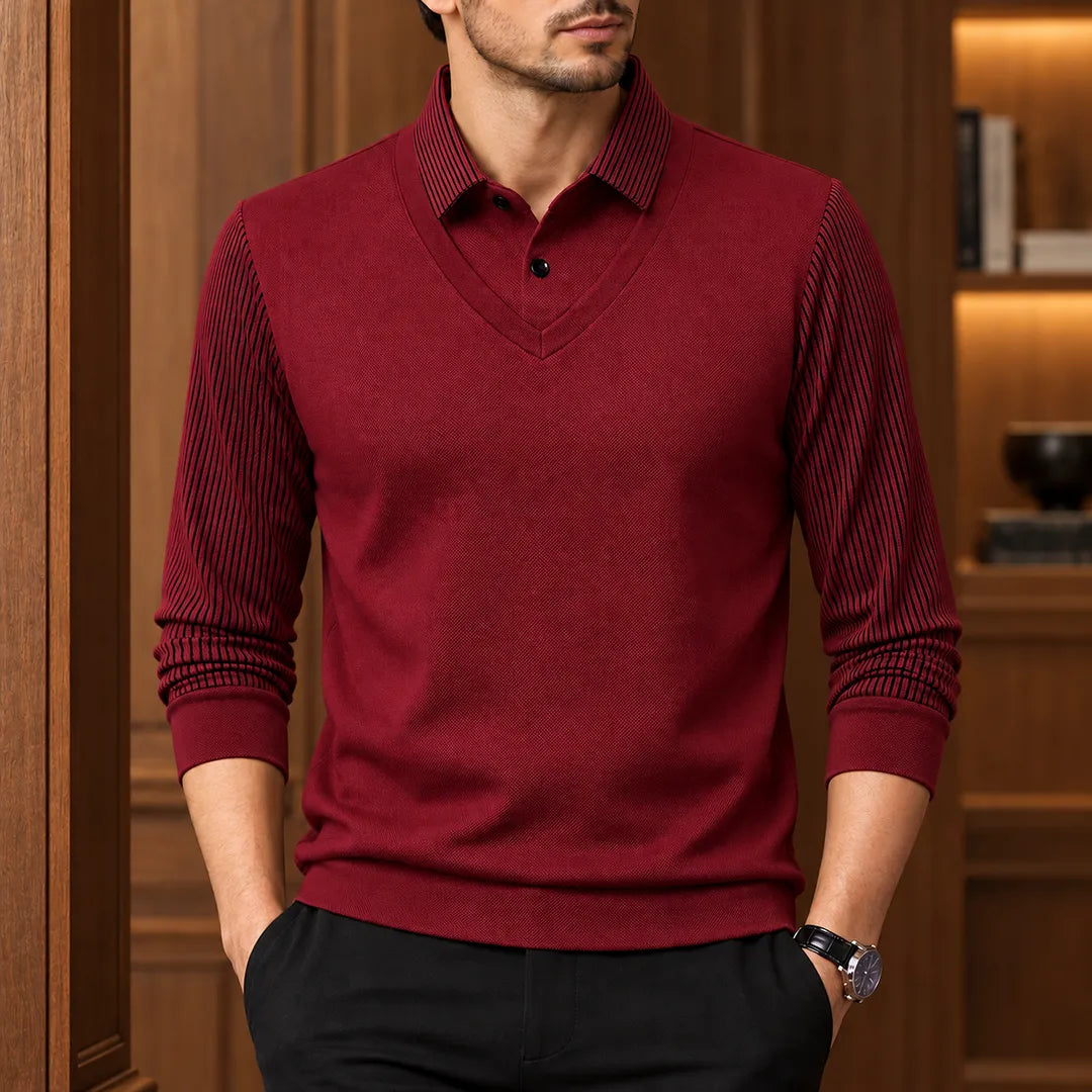 Smart Layered Polo Shirt