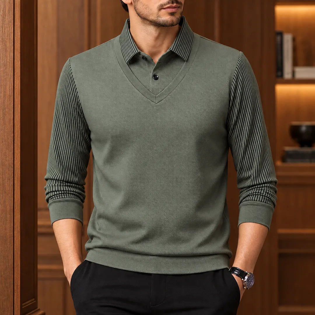 Smart Layered Polo Shirt