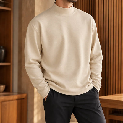 Soft High Neck Sweater