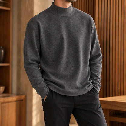 Soft High Neck Sweater