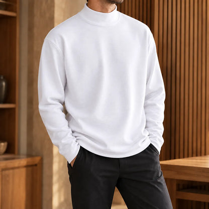Soft High Neck Sweater