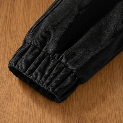 Stand-Collar Utility Jacket