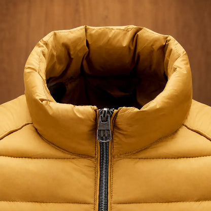 Stand Collar Puffer Jacket