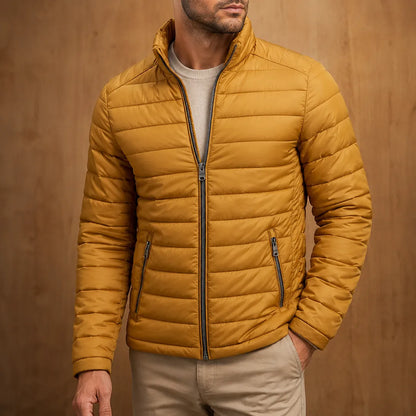 Stand Collar Puffer Jacket