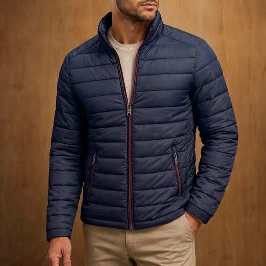 Stand Collar Puffer Jacket