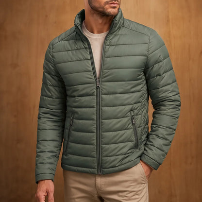 Stand Collar Puffer Jacket