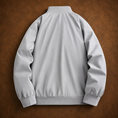 Stand Collar Zip Jacket