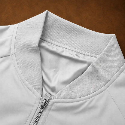 Stand Collar Zip Jacket