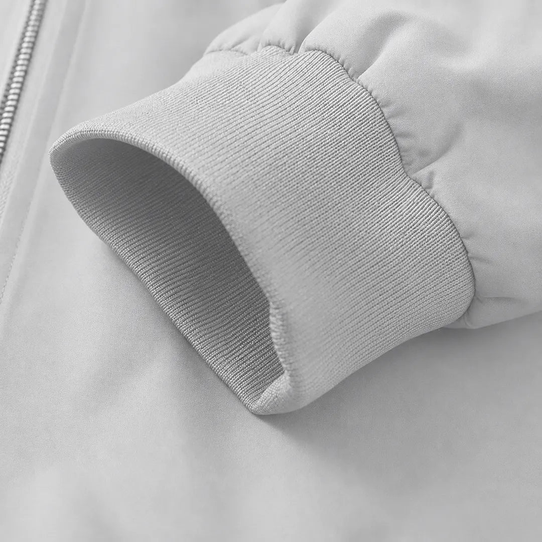 Stand Collar Zip Jacket