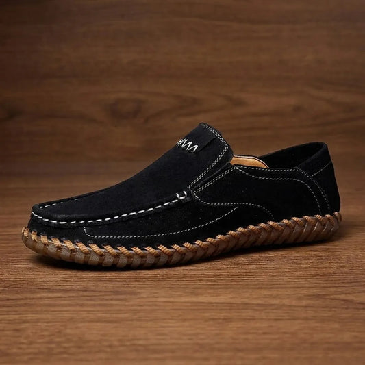 Stitched Slip-On Loafers