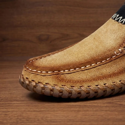 Stitched Slip-On Loafers