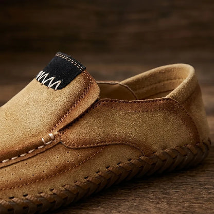 Stitched Slip-On Loafers