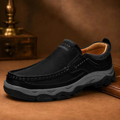 Stitched Slip-On Sneakers