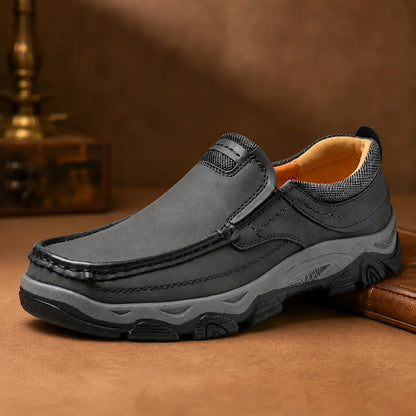 Stitched Slip-On Sneakers