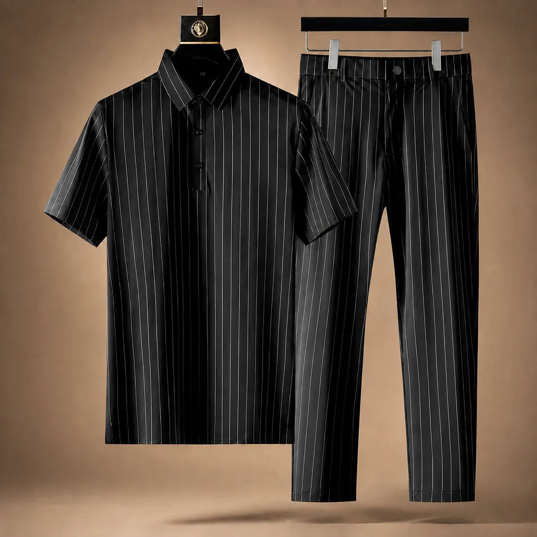 Striped Two-Piece Set