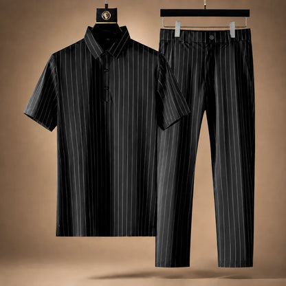 Striped Two-Piece Set