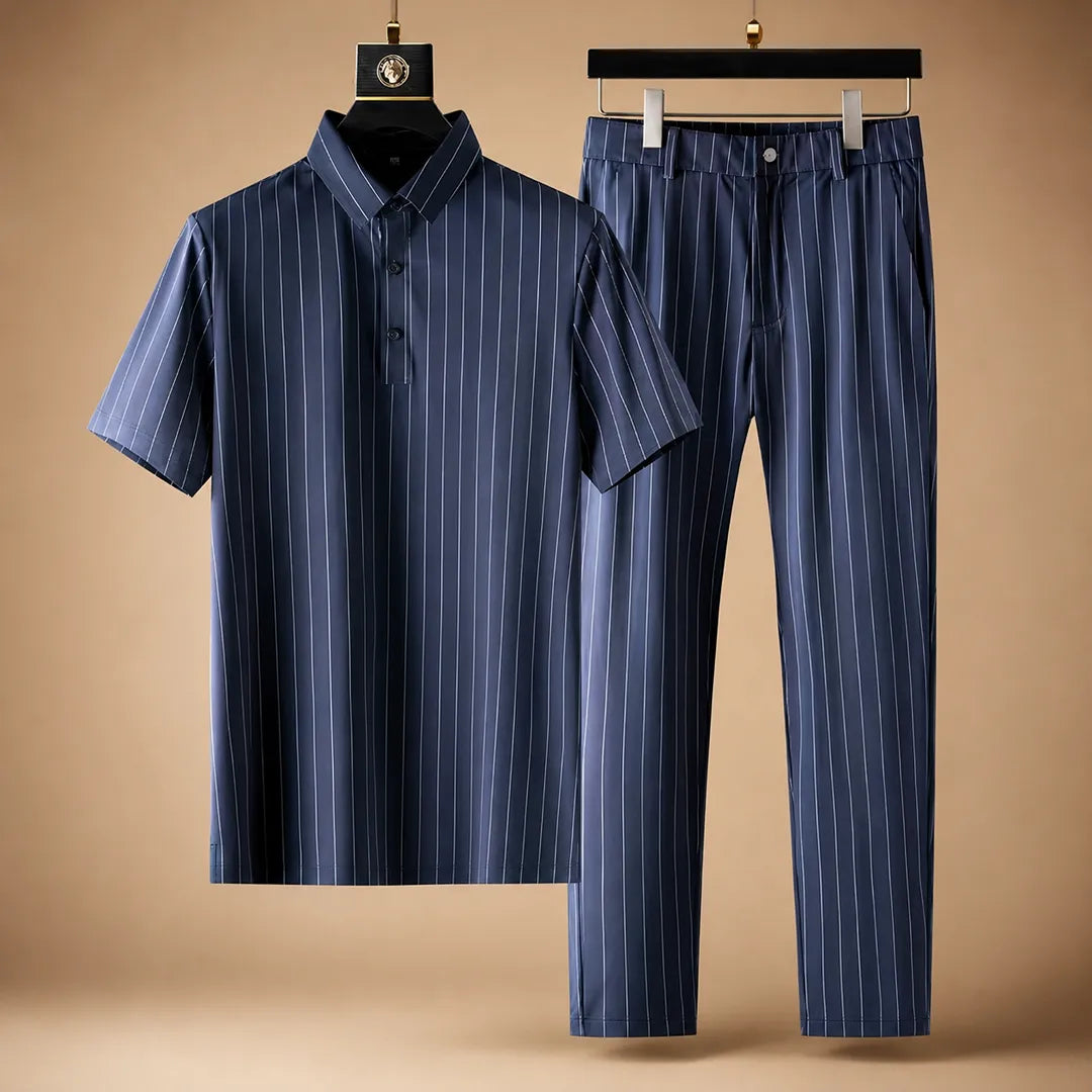 Striped Two-Piece Set