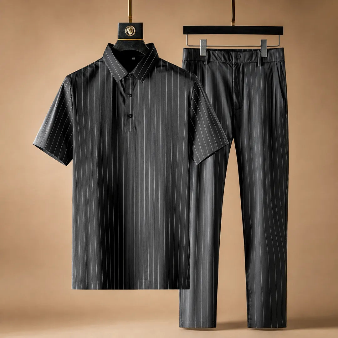 Striped Two-Piece Set