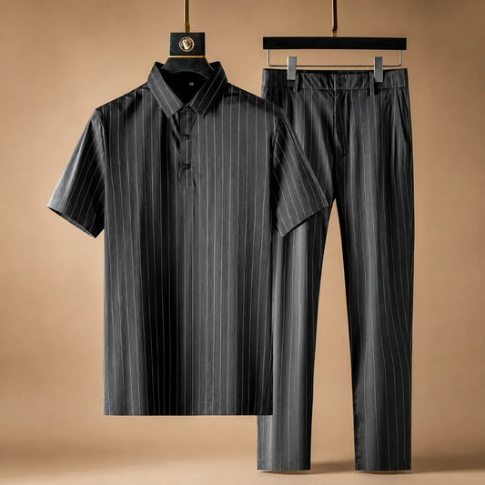 Striped Two-Piece Set