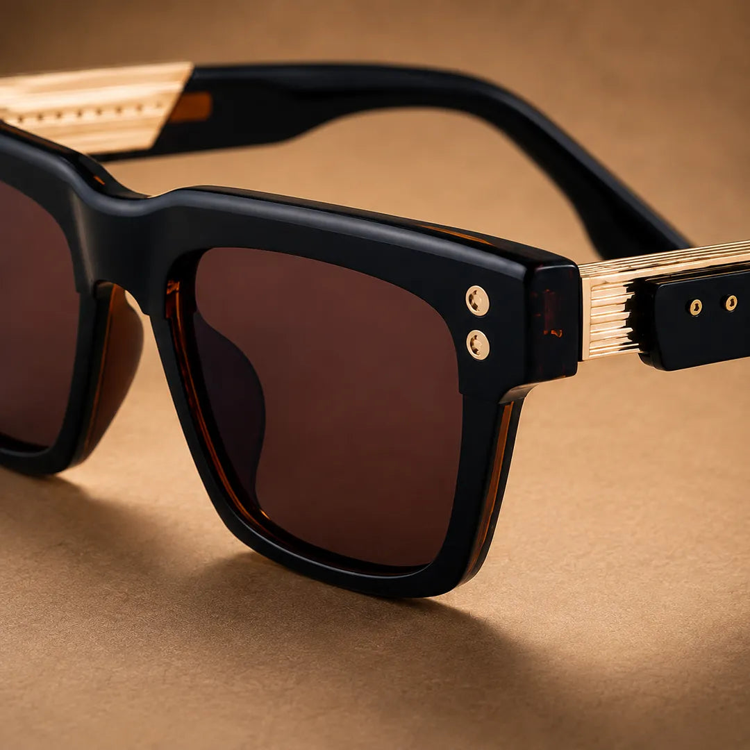 Structured Frame Sunglasses
