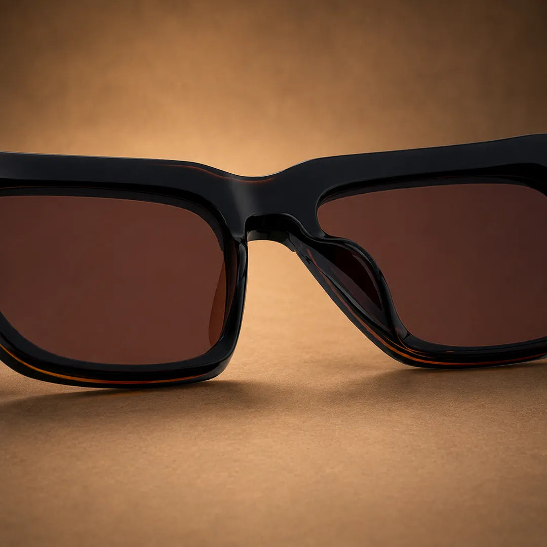 Structured Frame Sunglasses