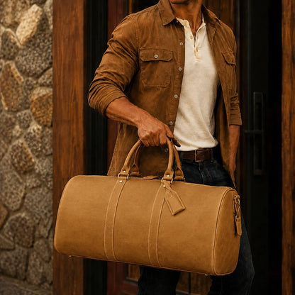 Structured Travel Duffel Bag