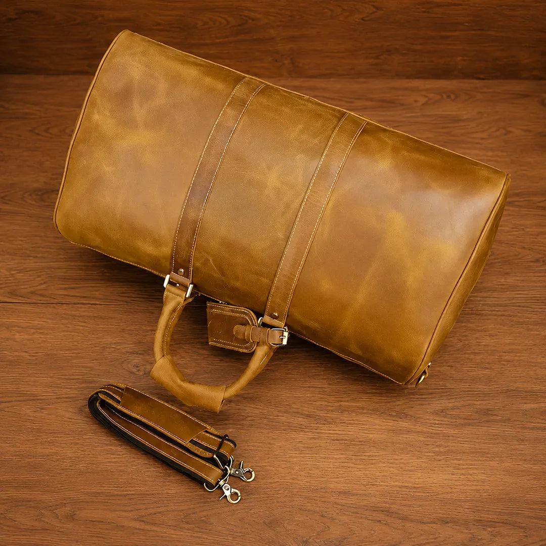 Structured Travel Duffel Bag