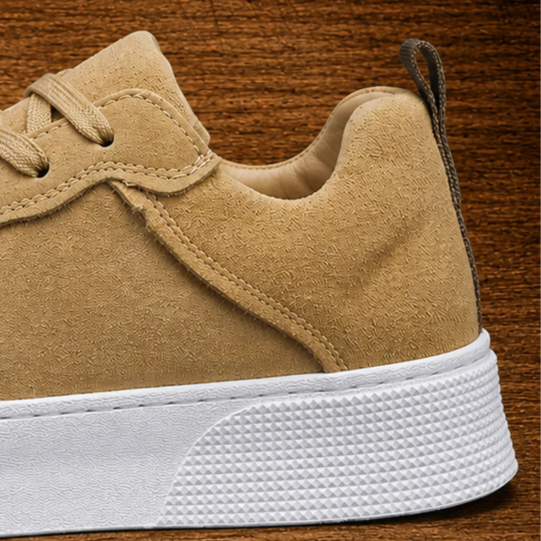 Suede Casual Court Sneakers