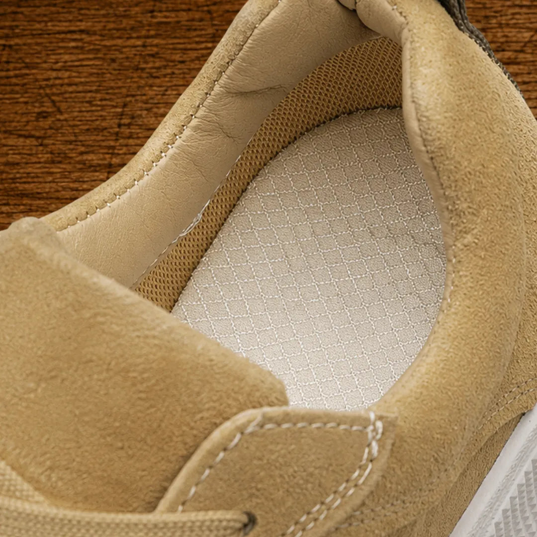 Suede Casual Court Sneakers