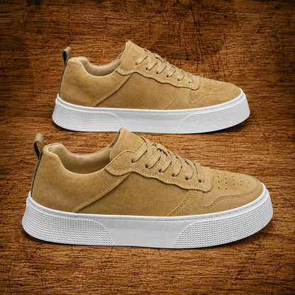 Suede Casual Court Sneakers