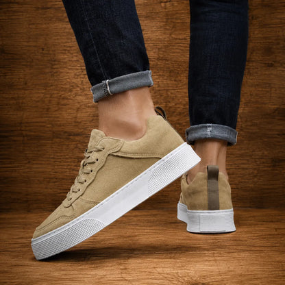 Suede Casual Court Sneakers
