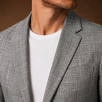 Tailored Textured Blazer