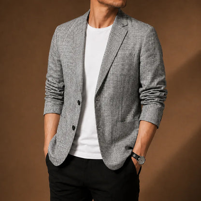Tailored Textured Blazer