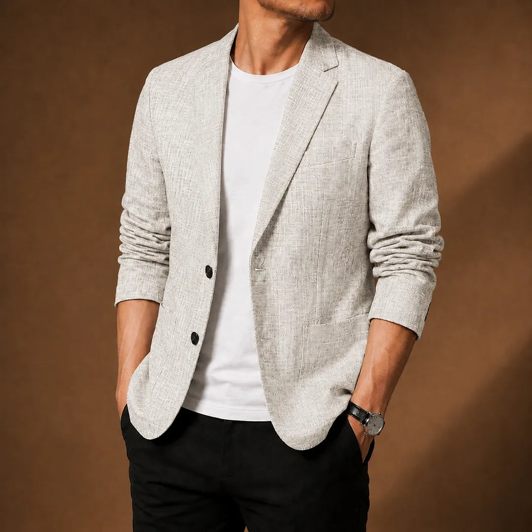Tailored Textured Blazer