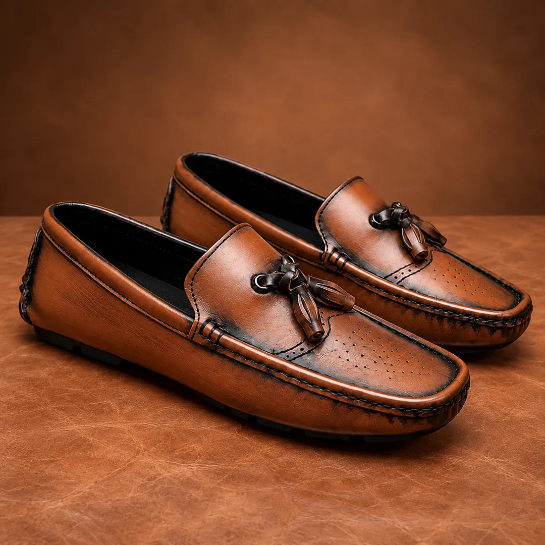 Tassel Moc-Toe Loafers