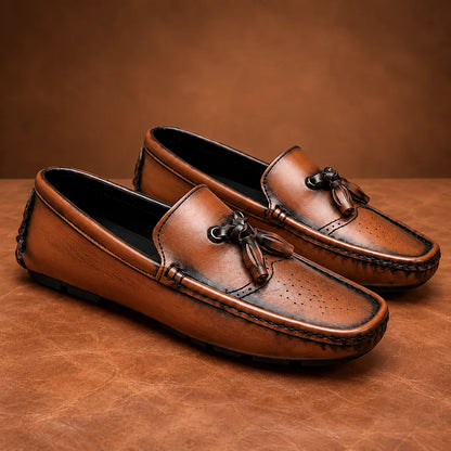 Tassel Moc-Toe Loafers