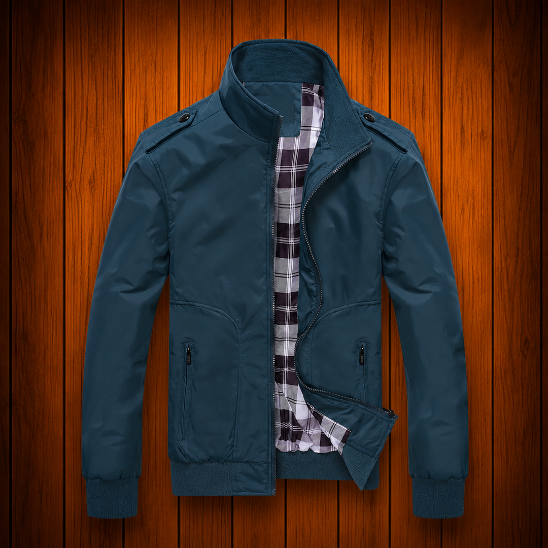 Casual Zip Front Jacket
