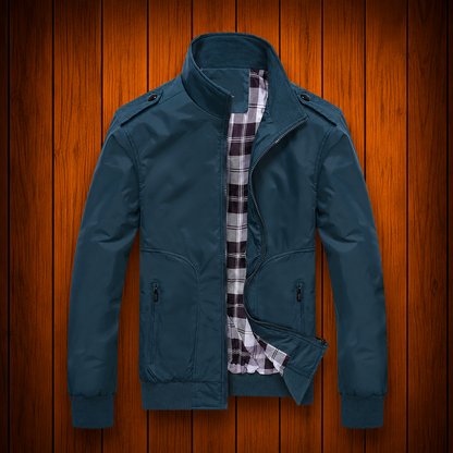 Casual Zip Front Jacket