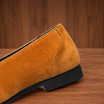 Textured Penny Loafers