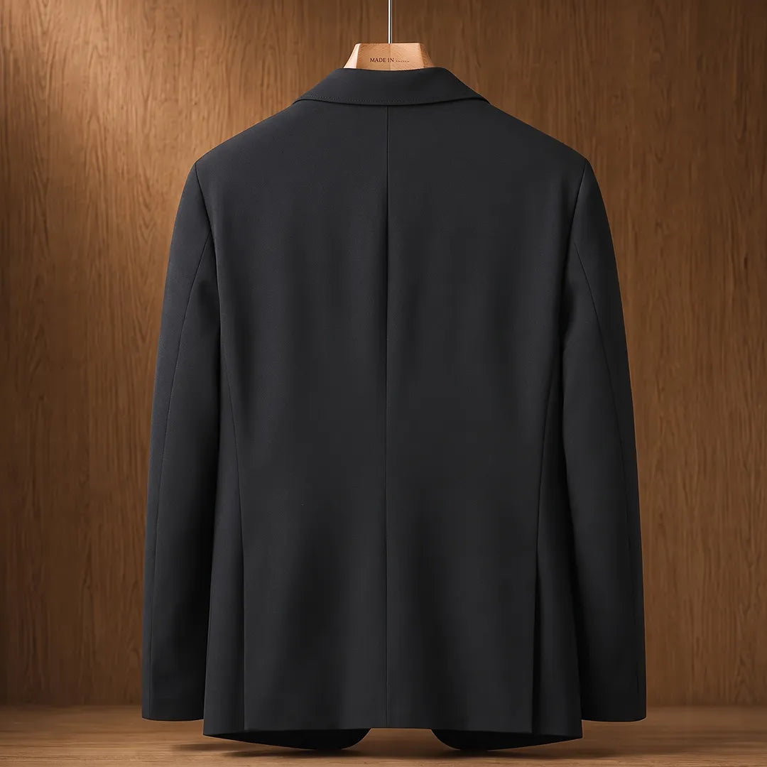 Textured Two-Button Blazer