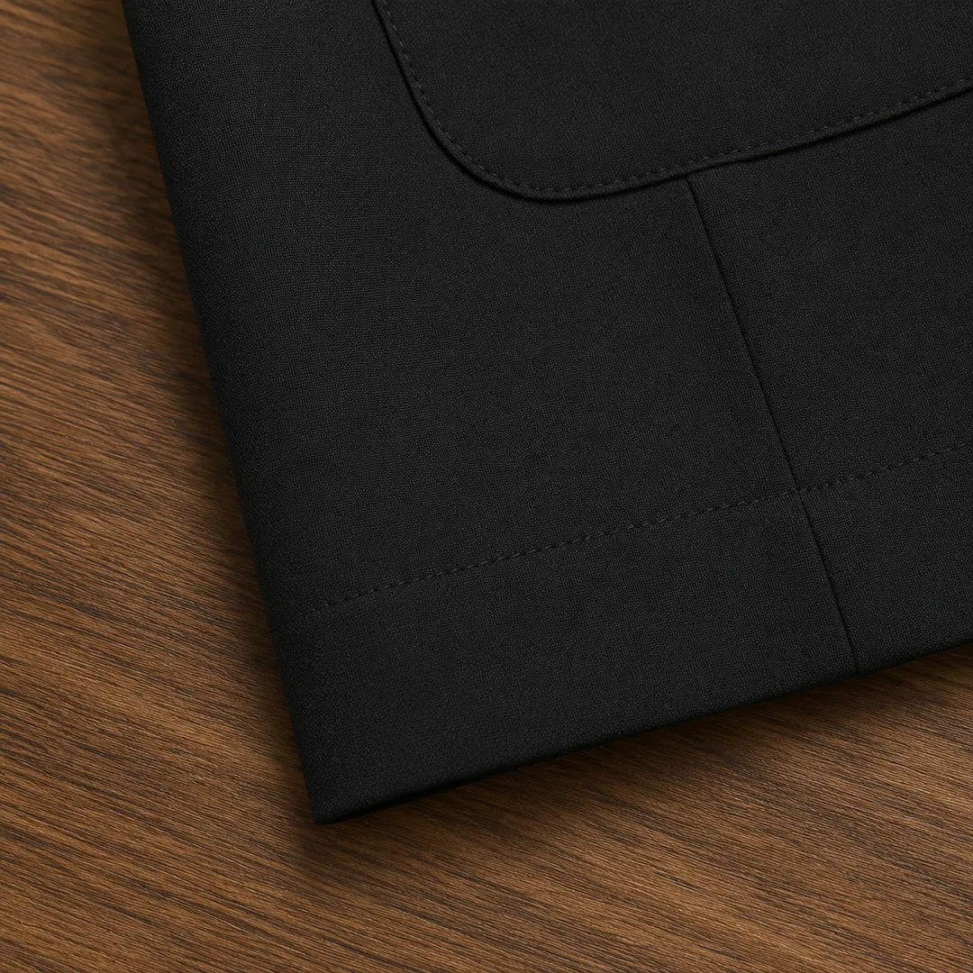 Textured Two-Button Blazer
